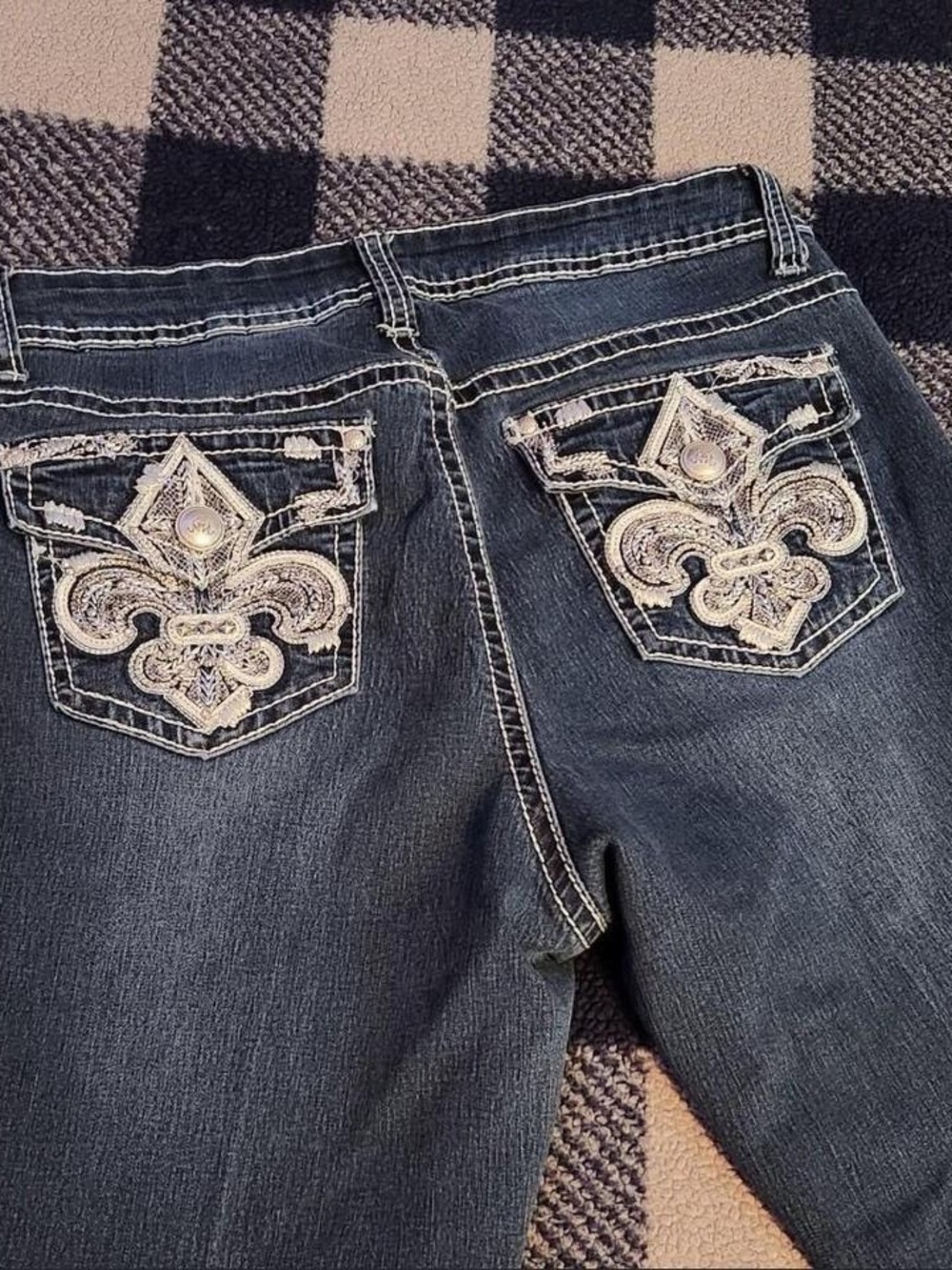 Y2k mcbling grunge jeans Nd weekend
